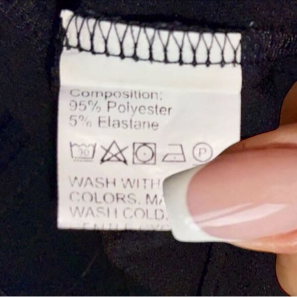 BUNDLE OF 2 SHEIN Black Rompers Kimono + Ribbed Halter Biker Shorts Unitard M - Picture 14 of 16